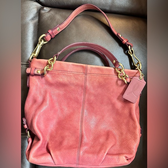 Coach!!  Vintage Limited Edition!! Brooke Breast Cancer Awareness Hobo Handbag - Picture 1 of 14